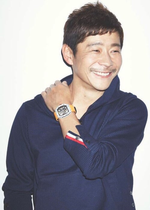 Yusaku Maezawa as seen in an Instagram Post in September 2018