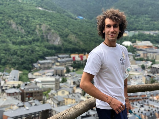 Álex Rins as seen in an Instagram Post in June 2019