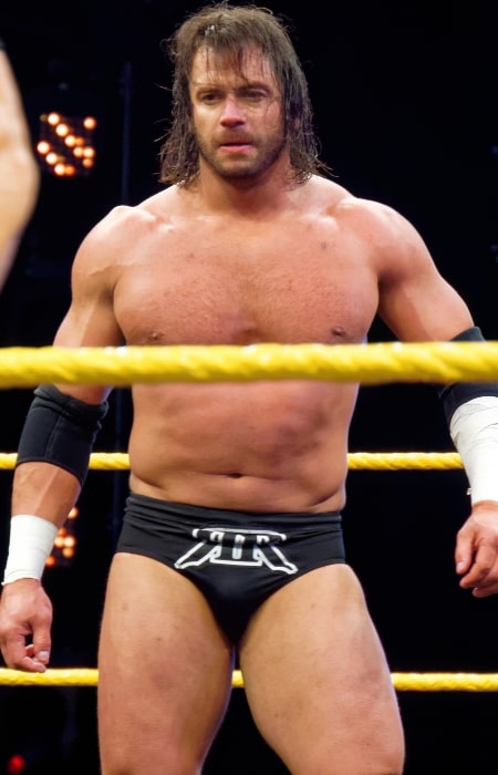 Alex Riley at NXT event in April 1, 2016