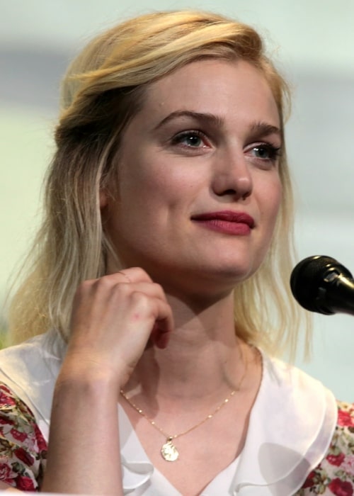 Alison Sudol as seen in picture taken while speaking at the 2016 San Diego Comic-Con International in San Diego, California