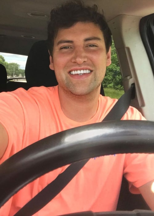 Alx James in an Instagram selfie from May 2019