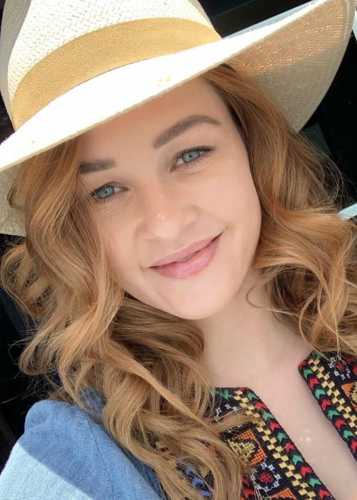 Ambyr Childers in an Instagram selfie as seen in June 2019