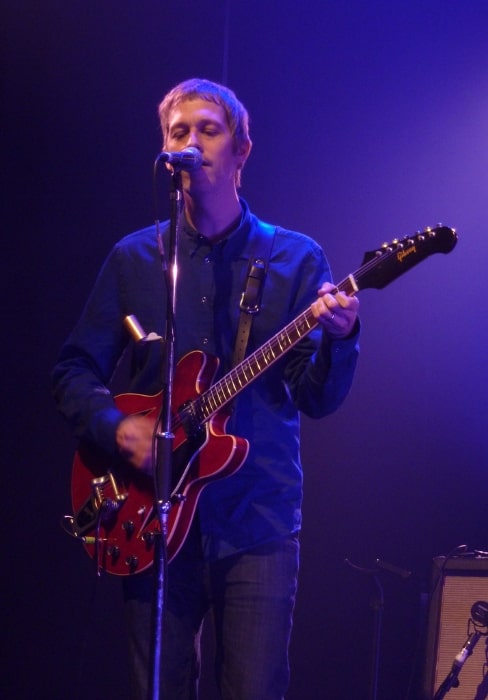 Andy Bell as seen while performing with 'Beady Eye' in 2011