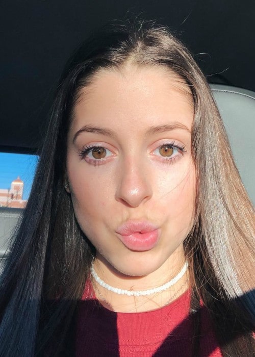 Ashley Newman in an Instagram selfie as seen in April 2019