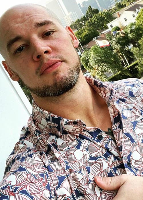 Baron Corbin in an Instagram selfie as seen in December 2019