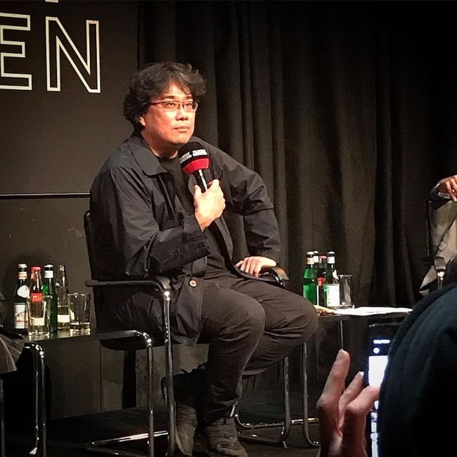 Bong Joon-ho seen at the Munich International Film festival in July 2019