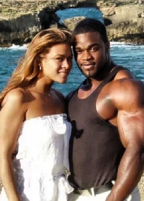 Brandon Curry as seen in a picture taken with his wife Brandy Leaver in the past