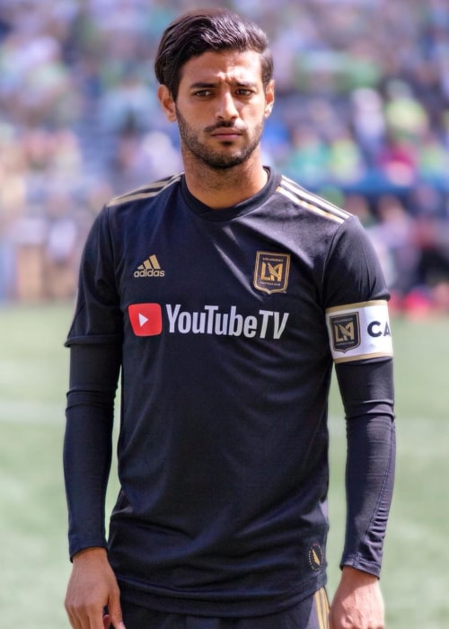 Carlos Vela during a match for Los Angeles FC in May 2019