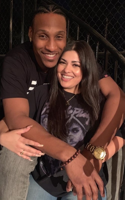 Cayla Carpenter as seen in a picture taken with her boyfriend Robb in September 2019
