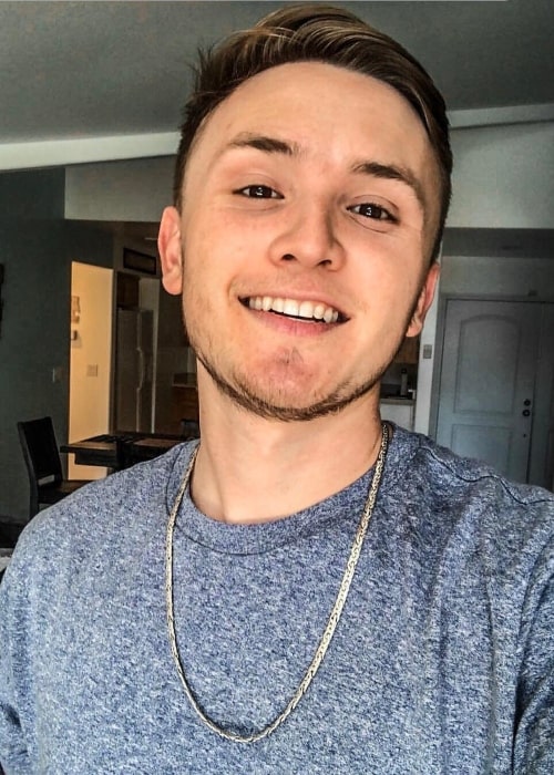 Chris Peña as seen in a selfie taken in May 2019