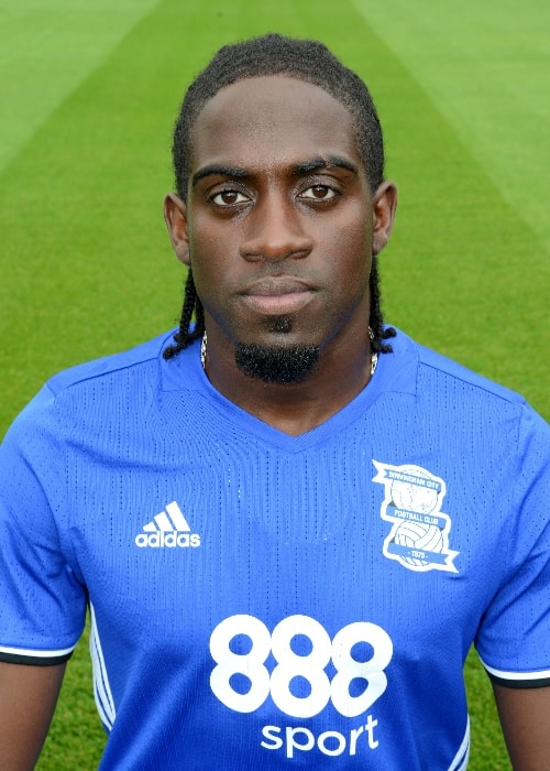 Clayton Donaldson with Birmingham City in 2016