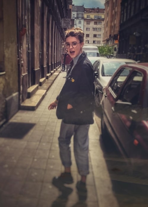 Daisy Edgar-Jones as seen in a picture taken in Budapest, Hungary in March 2018
