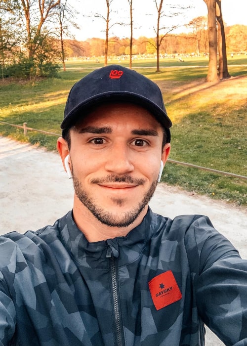 Daniel Abt in an Instagram selfie from April 2019