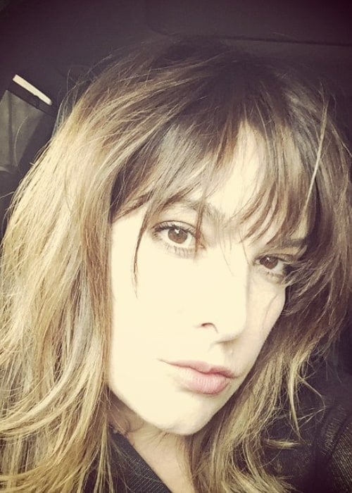 Danielle Brisebois in an Instagram selfie from February 2015