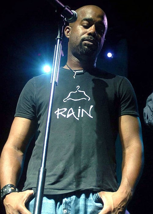 Darius Rucker during a performance as seen in May 2004