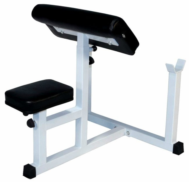 Deltech Fitness Pro Preacher Curl Bench