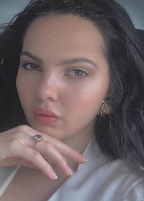 Doina Ciobanu in an Instagram selfie as seen in June 2019