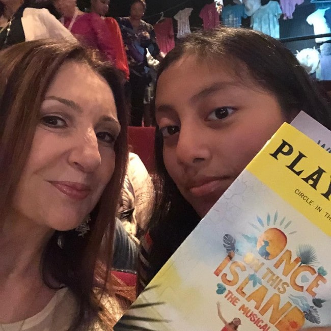 Donna Murphy with her adopted daughter Darmia Hope as seen in October 2018