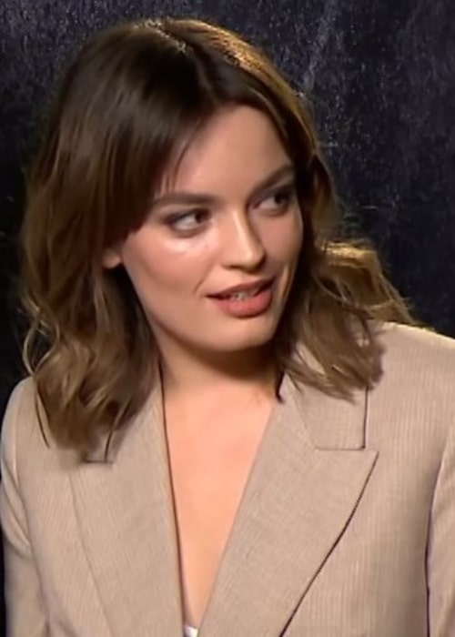 Emma Mackey at an MTV International interview in January 2019