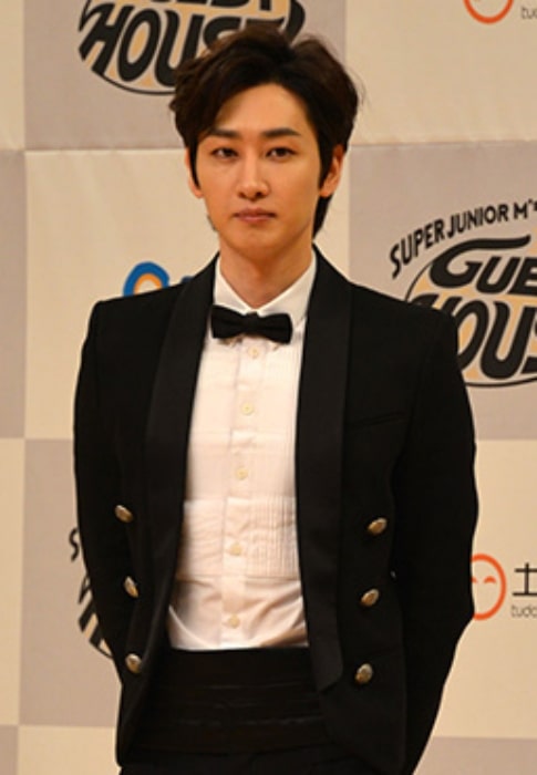 Eunhyuk as seen in a picture taken during an event in July 2014