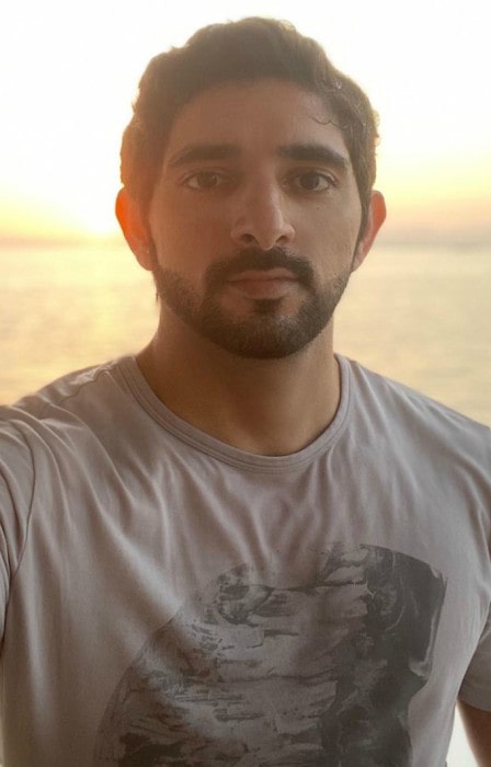 Fazza in a selfie as seen in October 25 2019