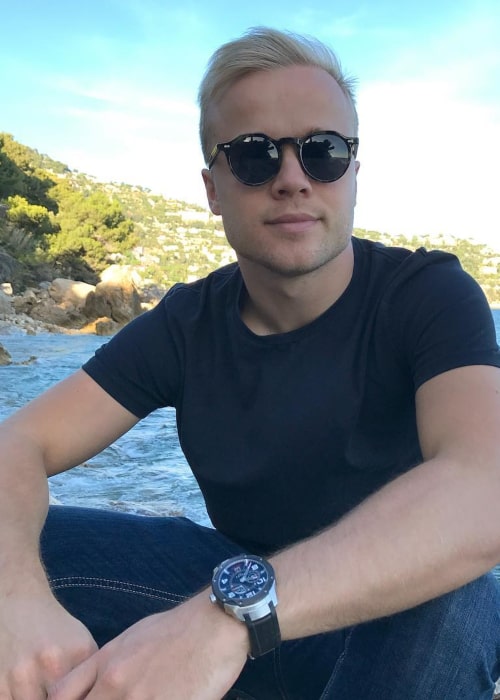 Felix Rosenqvist as seen in an Instagram Post in October 2017