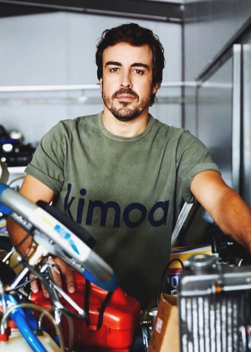 Fernando Alonso as seen in an Instagram Post in October 2019