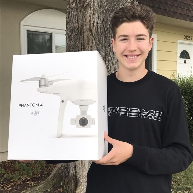 Garrett Ryan as seen in a picture taken with a Phantom 4 Pro dji in June 2017