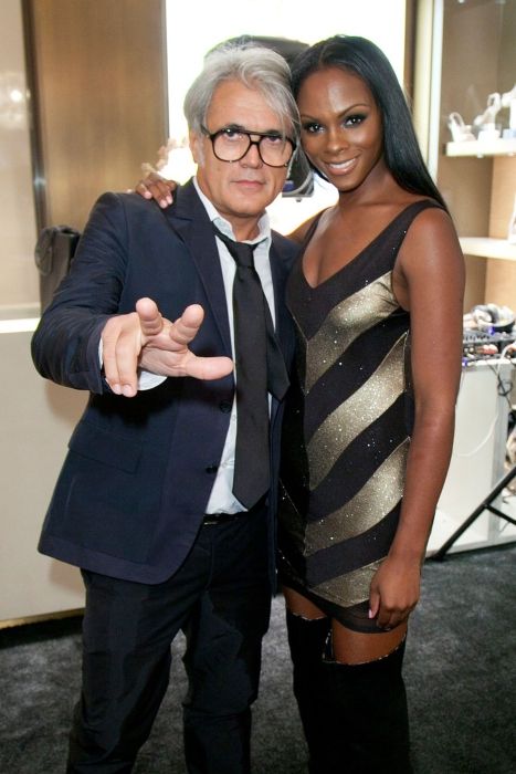 Giuseppe Zanotti seen with Tika Sumpter in 2013