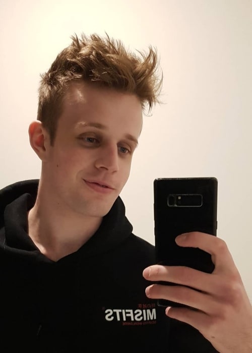 GoodGuyFitz as seen in a selfie taken in March 2019