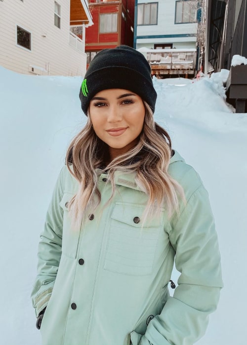 Hailie Deegan as seen in an Instagram Post in December 2019