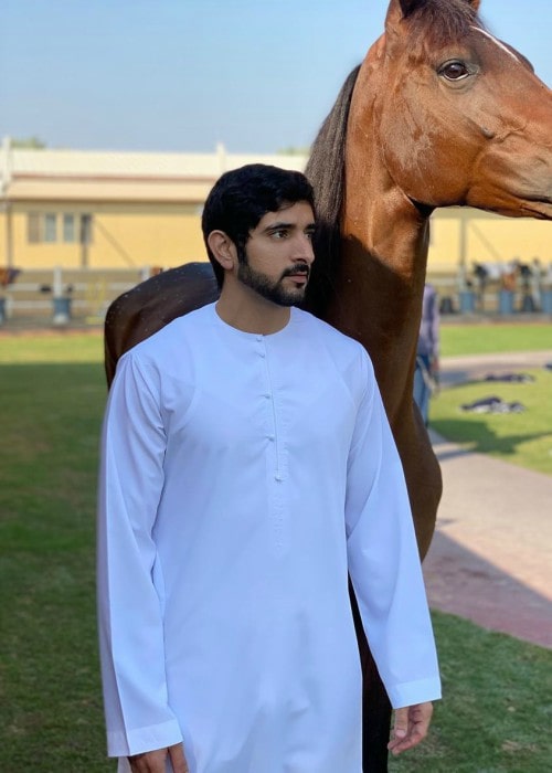 Hamdan bin Mohammed Al Maktoum as seen in December 2019