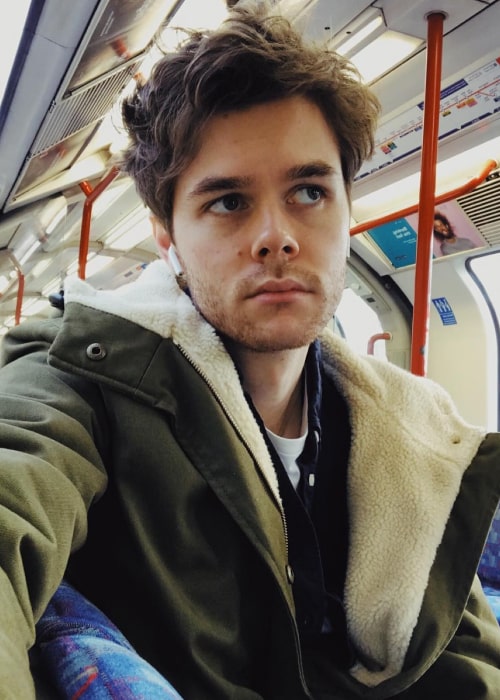 Harrison Webb in an Instagram selfie from February 2019