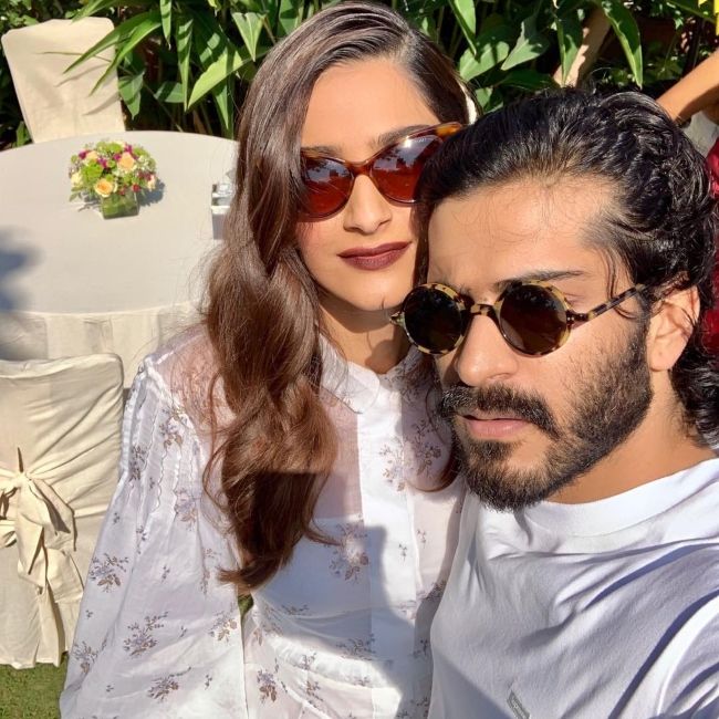 Harshvardhan and his sister Sonam Kapoor seen together in January 2019