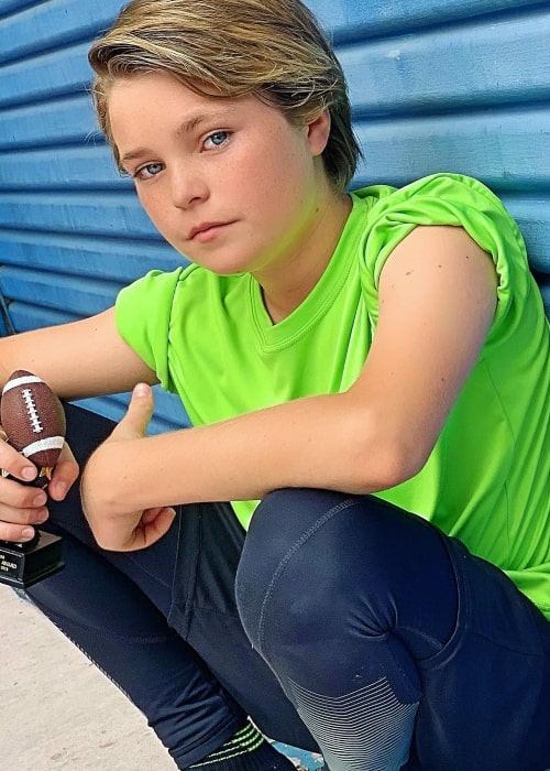 Hayden Haas as seen in a picture taken in Los Angeles, California in May 2019