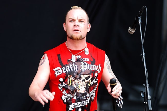 Ivan Moody performing at Rock on the Range 2010 in Columbus Ohio on May 23 2010