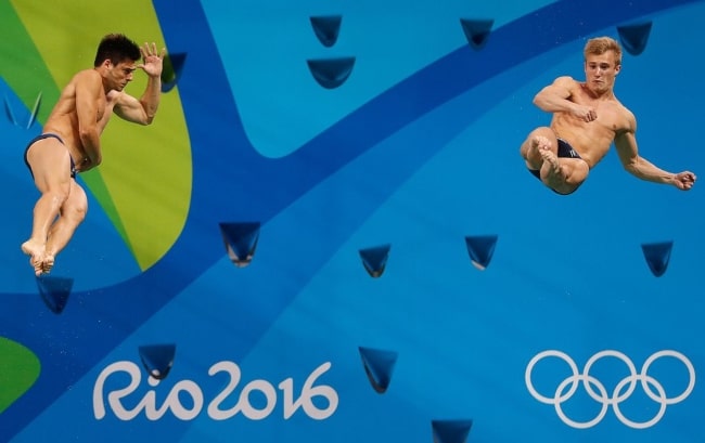 Jack Laugher and Chris Mears at the Rio 2016 Olympic Games