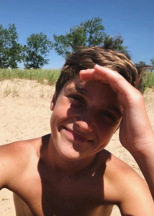 Jack Meloche as seen in a selfie taken in June 2019