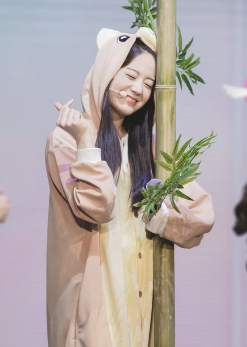 Jang Gyu-ri as seen in a picture taken in March 2018