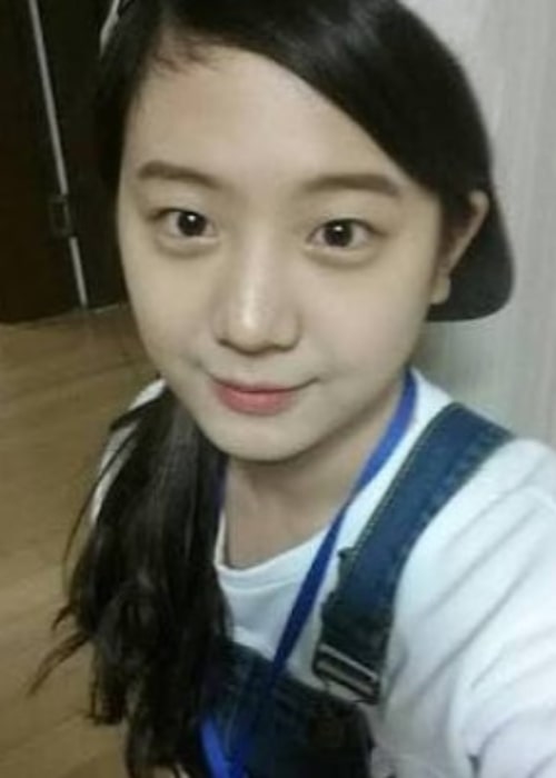 Jang Gyu-ri as seen in a selfie taken in February 2018