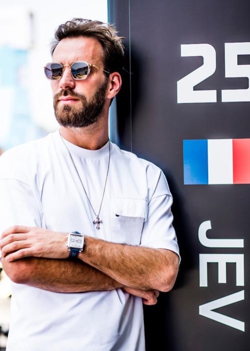 Jean-Éric Vergne as een in an Instagram Post in January 2020