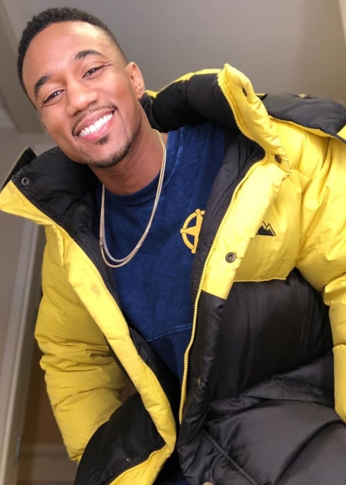 Jessie Usher sett på en bild tagen i Atlanta, Georgia i januari 2020