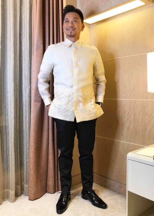 Jhong Hilario as seen in a picture taken at the Shangri-La at the Fort, Manila in September 2019