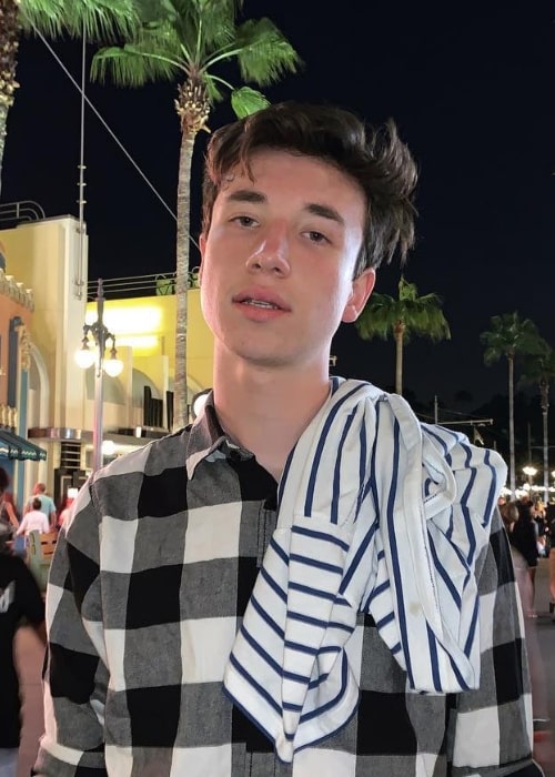 Josh Sadowski as seen while posing for the camera at Disney's Hollywood Studios in Bay Lake, Florida, United States in March 2019