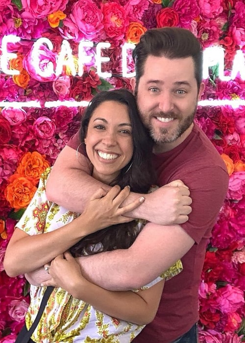 Joshua David Evans and Pamela Rose Rodriguez, as seen in August 2019