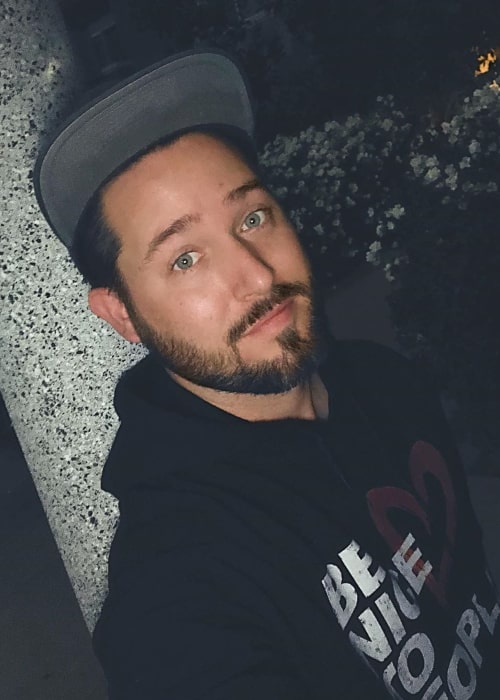 Joshua David Evans in an Instagram Post in October 2019