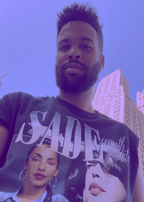 Josiah Bell as seen while taking a selfie in October 2019