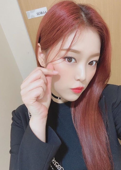 Kim Hyun-jin as seen while posing for a selfie in March 2020