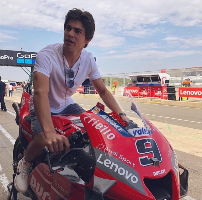 Lance Stroll as seen in an Instagram Post in August 2019