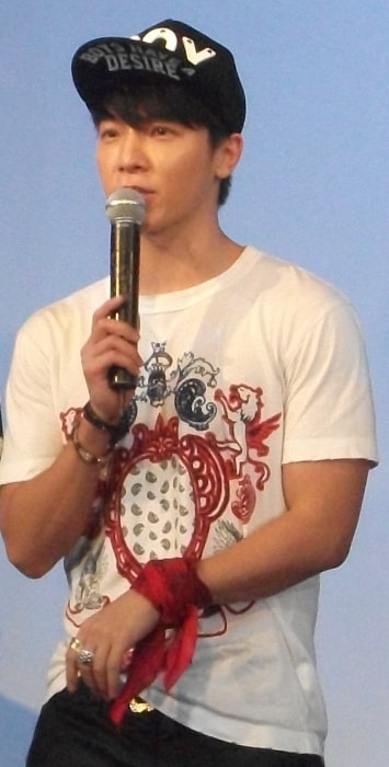 Lee Donghae as seen at press conference of Super Junior M Breakdown in Bangkok in February 2013